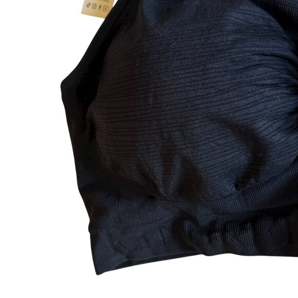 Kindred Bravely Sublime Hands Free Pumping & Nursing Bra Sz 1X Busty New Black - Picture 6 of 16